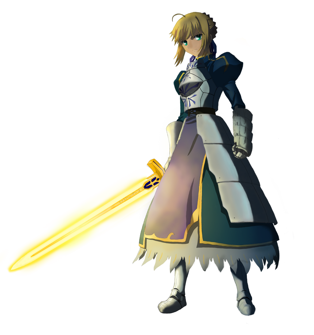 Saber (Fate/Zero , Fate/Stay Night) PNG by Prcalo on DeviantArt