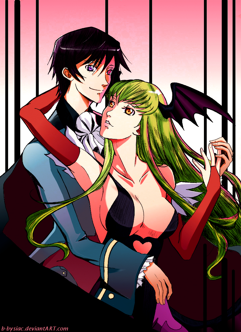 Lelouch and C.C. Wallpaper by xXxArsenicxXx on DeviantArt