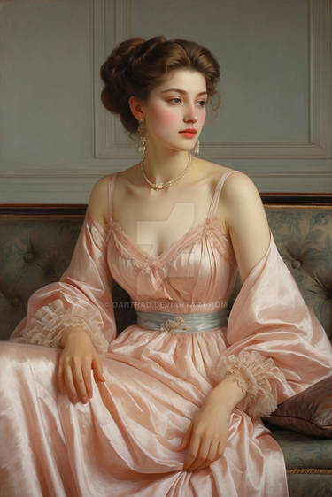 Classical Lady in pink