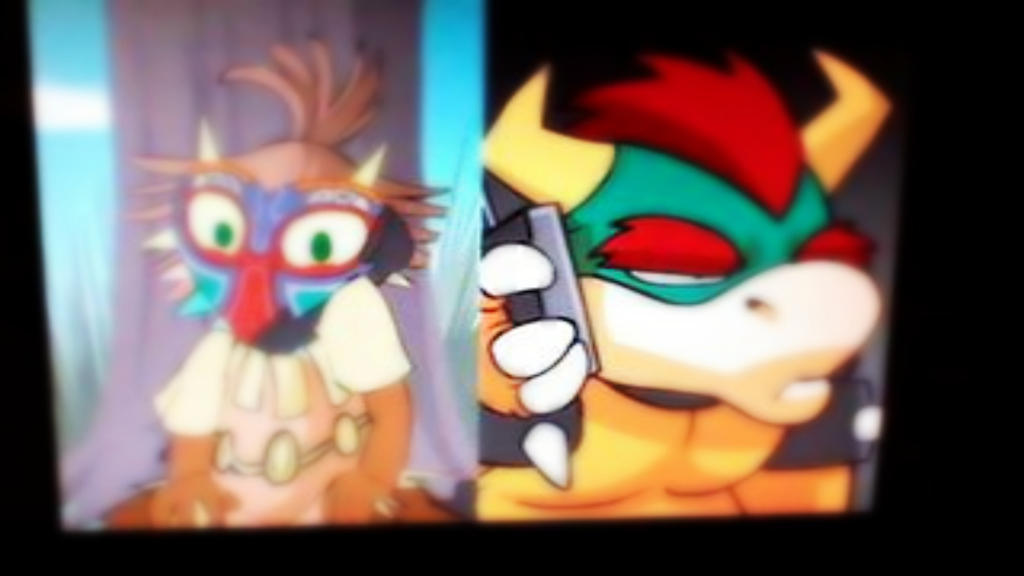 Nin10Doh To The 64th Power Skull Kid And Bowser By ObsessedGamerGal86 nin10doh-to-the-64th-power-skull-kid-and-bowser-by-obsessedgamergal86