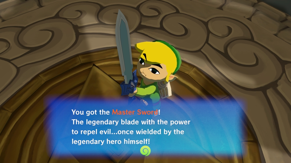 Kaze no Takuto HD - Link Draws The Master Sword!