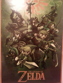 Zelda Poster - Linked Together