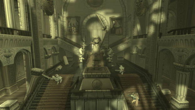 Inside Hyrule Castle!