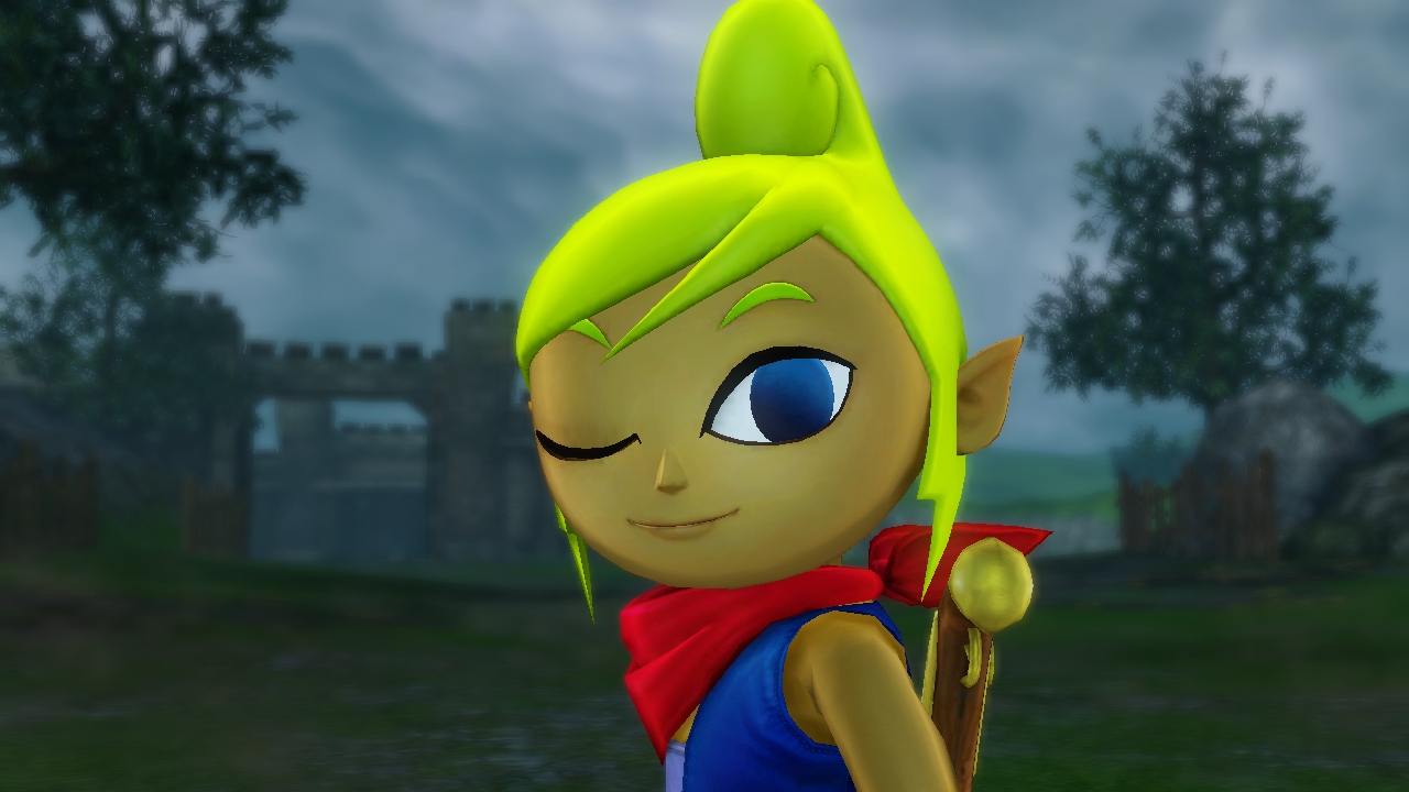 Hyrule Warriors - Miss Tetra's Victory Pose