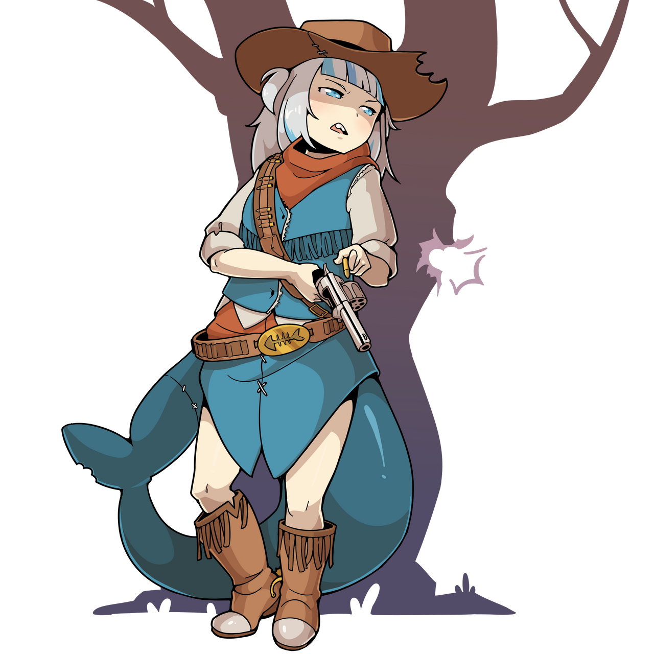 Gura - RDR2 by MorningPanda on DeviantArt