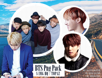 BTS Png Pack #1: 8 IMG HQ