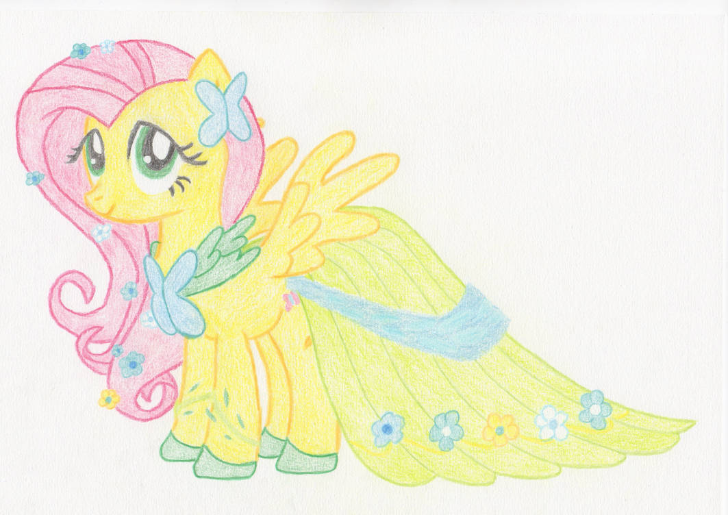 [MLP] Fluttershy in gala dress