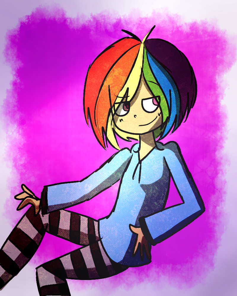 Rainbow Dash (Humanized)