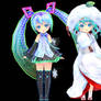 Ginjinshi Miku and Snow1013