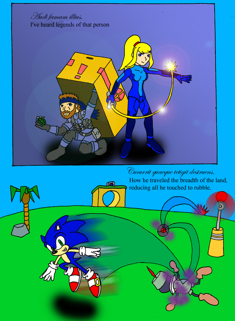 Brawl theme comic 3