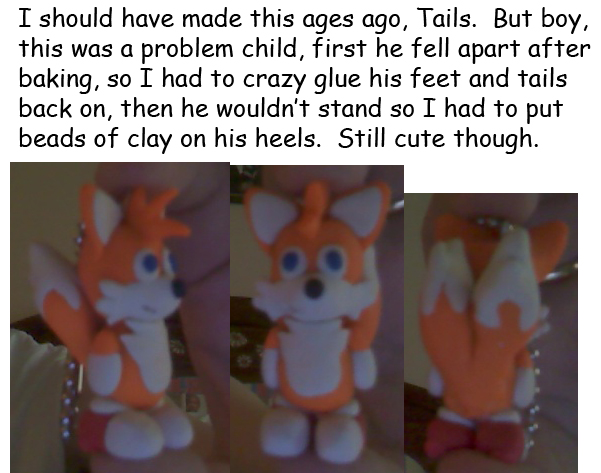 Tails Keychain