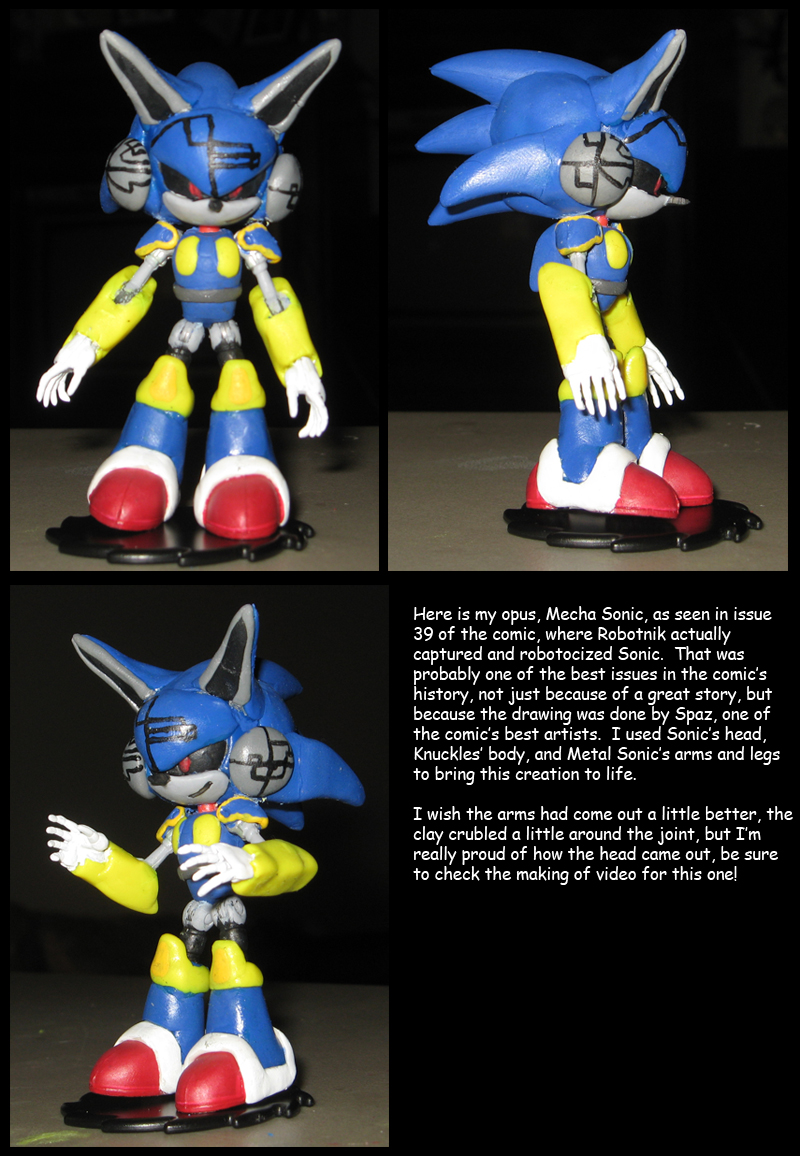 Custom / Edited - Sonic the Hedgehog Customs - Metal Sonic (Rocket