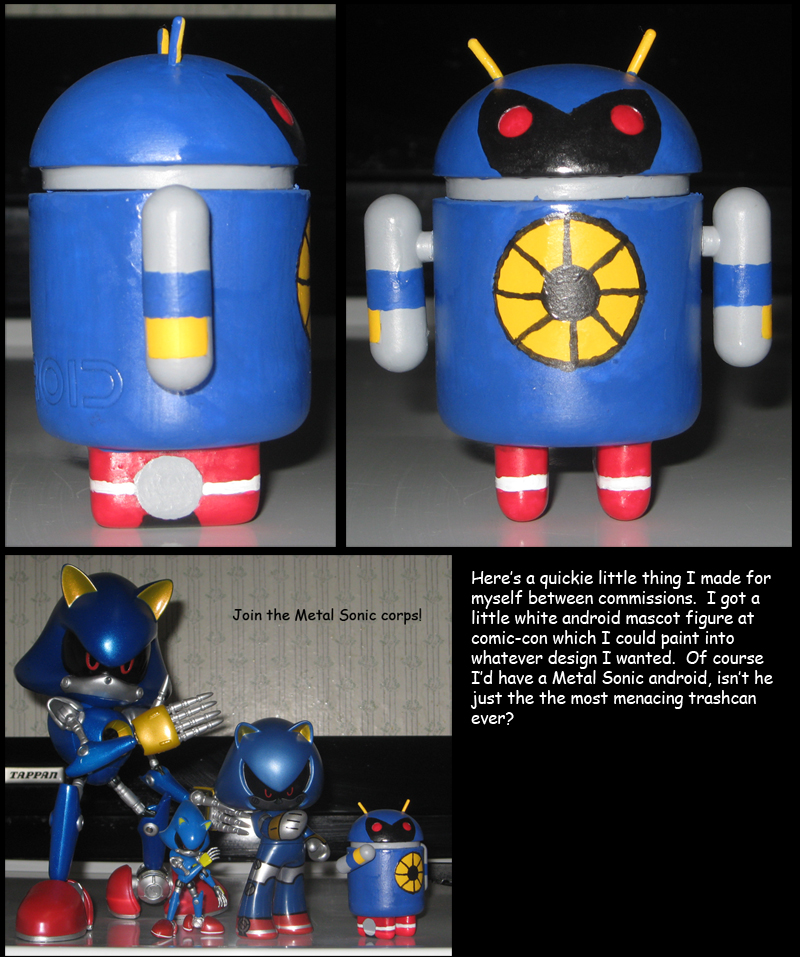 Android Sonic Android Metal Sonic by Wakeangel2001 on DeviantArt