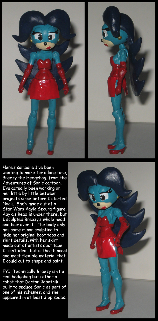 surprise custom: Breezy the Hedgehog