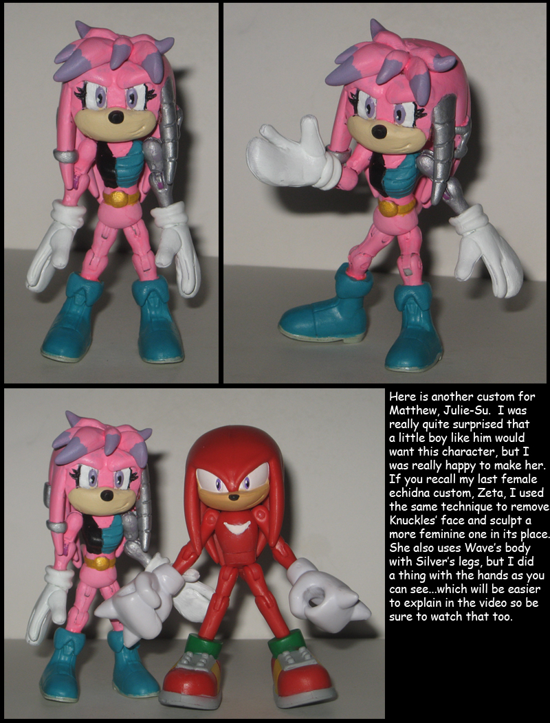 Custom / Edited - Sonic the Hedgehog Media Customs - Julie-Su