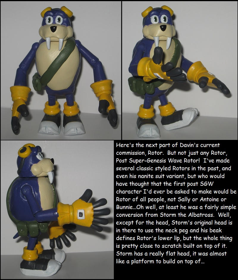 Custom Commission: SGW Rotor by Wakeangel2001 on DeviantArt