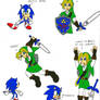 Sonic vs Link