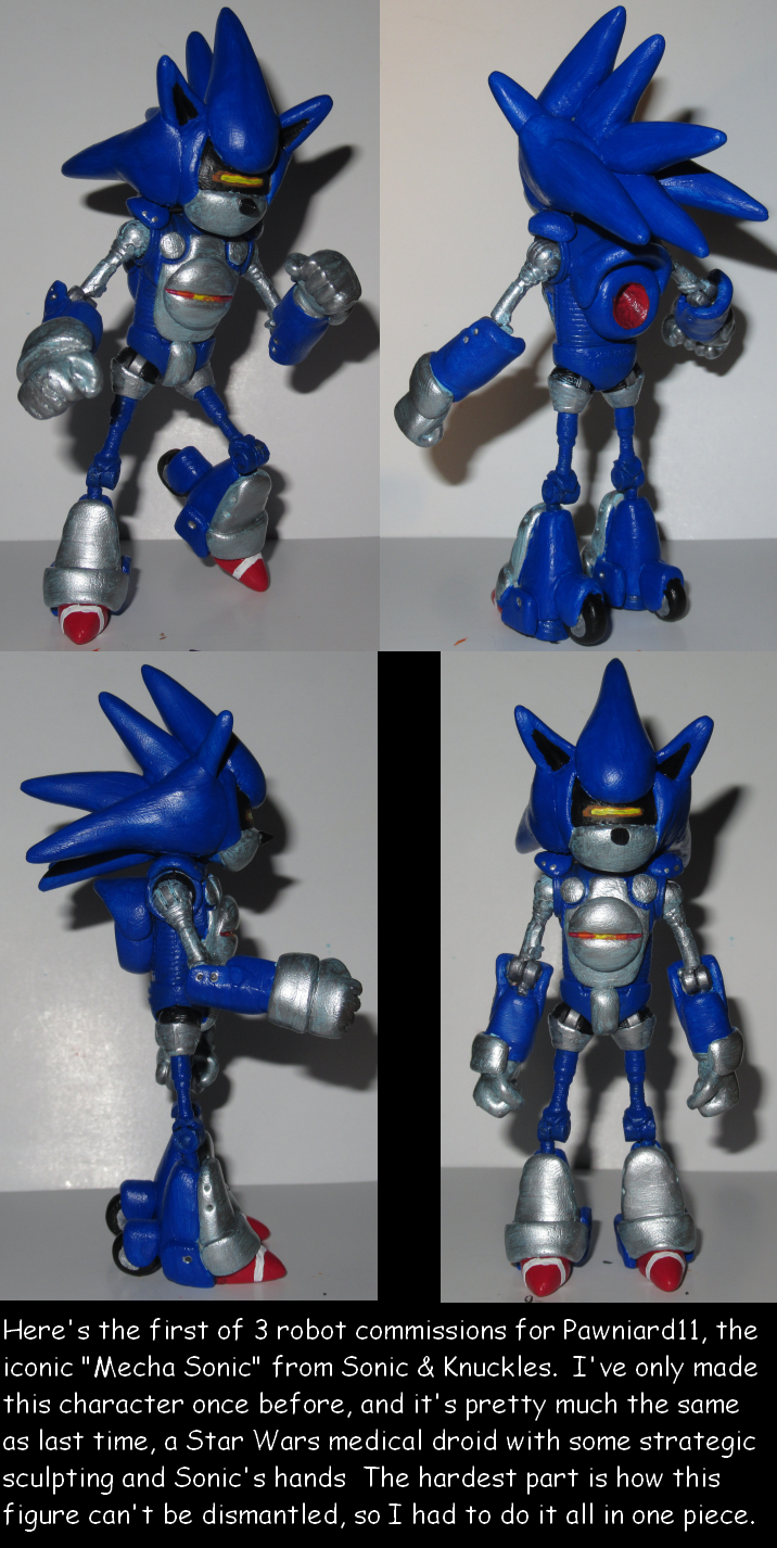 Mecha Sonic Mk. 1 by TJtheredgator on DeviantArt