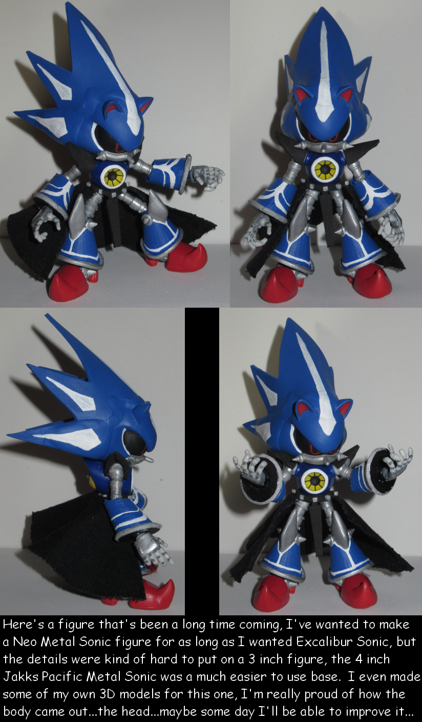 LEGO SONIC CUSTOM NEO METAL SONIC 