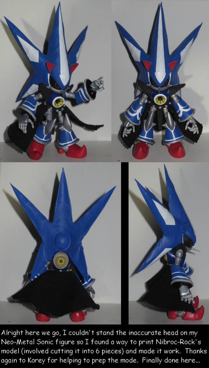 Wakeangel2K1 Custom Neo Metal Sonic 
