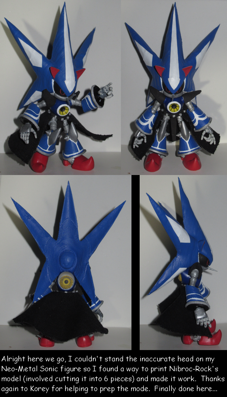 Neo Metal Sonic by Advert-man.deviantart.com on @DeviantArt