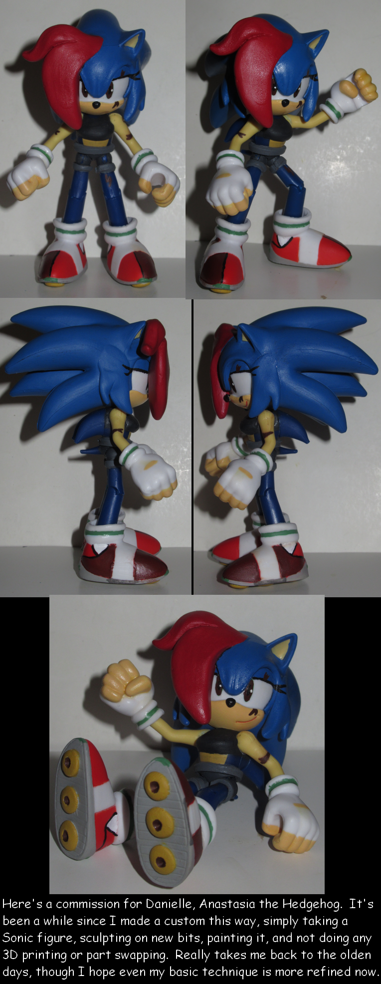 Custom Silver sonic/Mecha Sonic MK1 figure by Redfox12121 on DeviantArt
