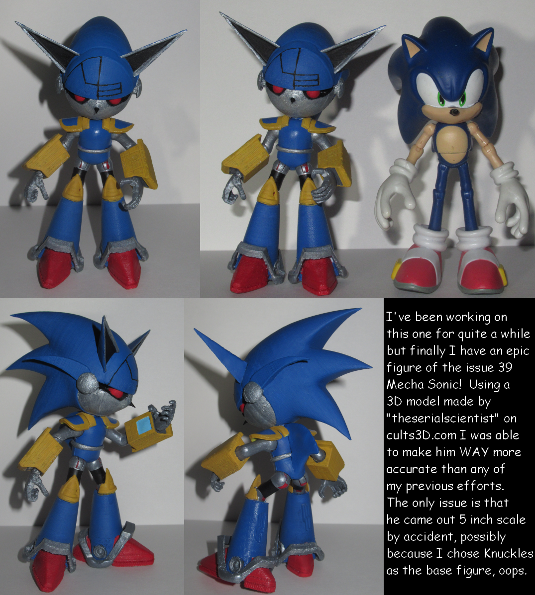 A Mecha Sonic Picture I Did in 2021 (edward18517/warahi) :  r/SonicTheHedgehog