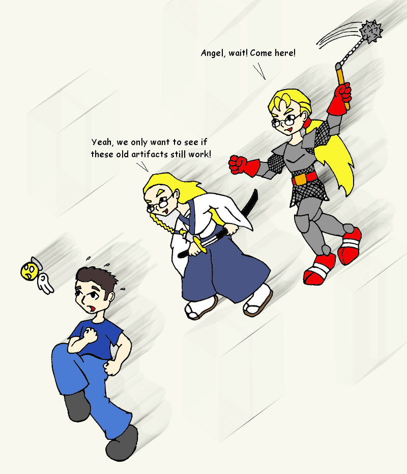 Chase through the Ages by Wakeangel2001 on DeviantArt