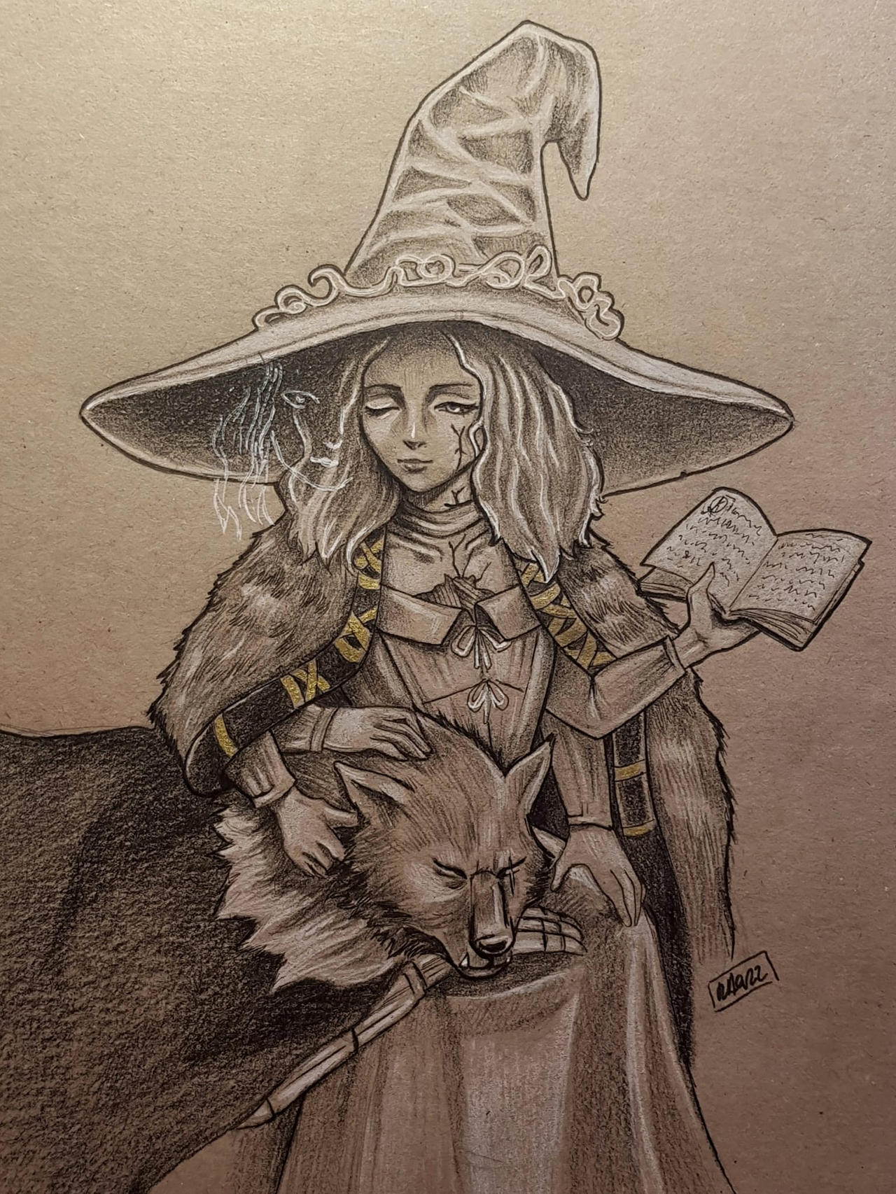 Ranni and Blaidd by RaquelNekro on DeviantArt