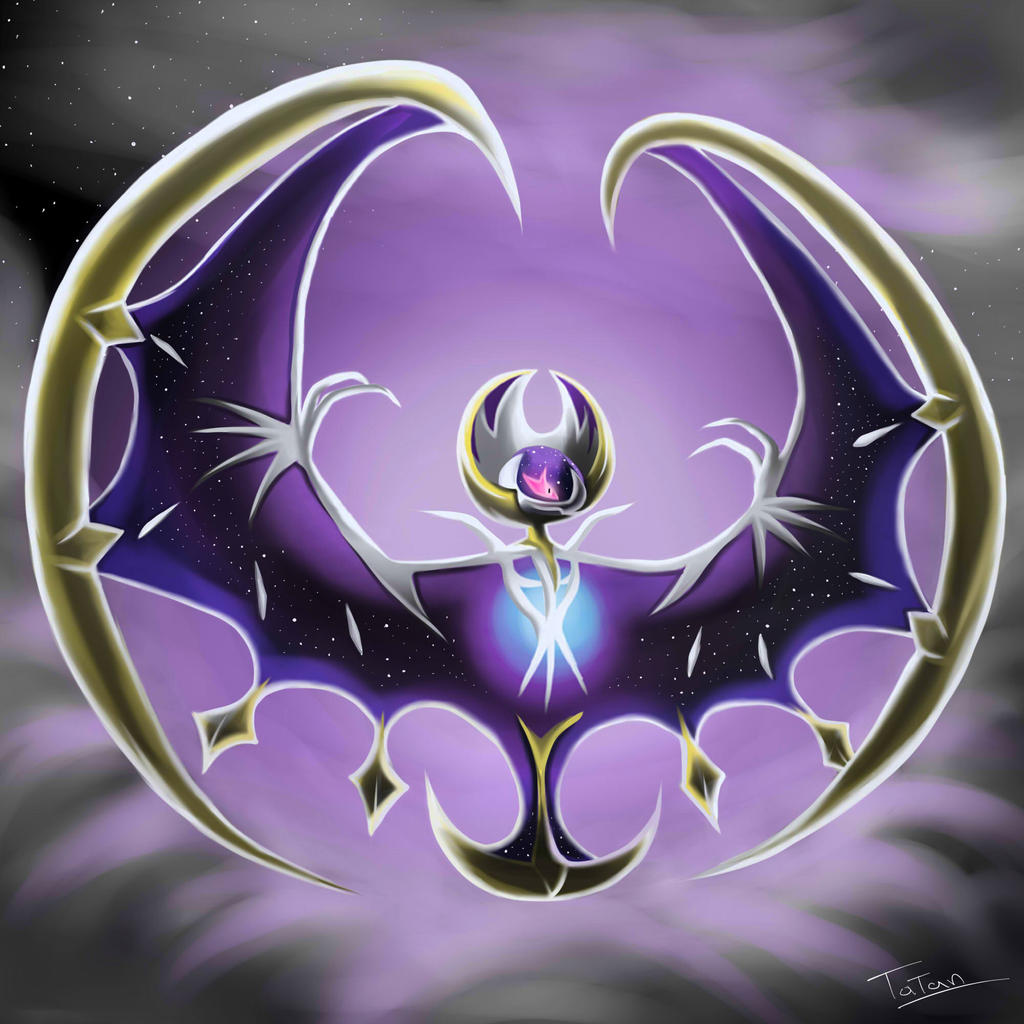 Lunala Pokemon Sun Pokemon Moon Alola by tatanRG on DeviantArt
