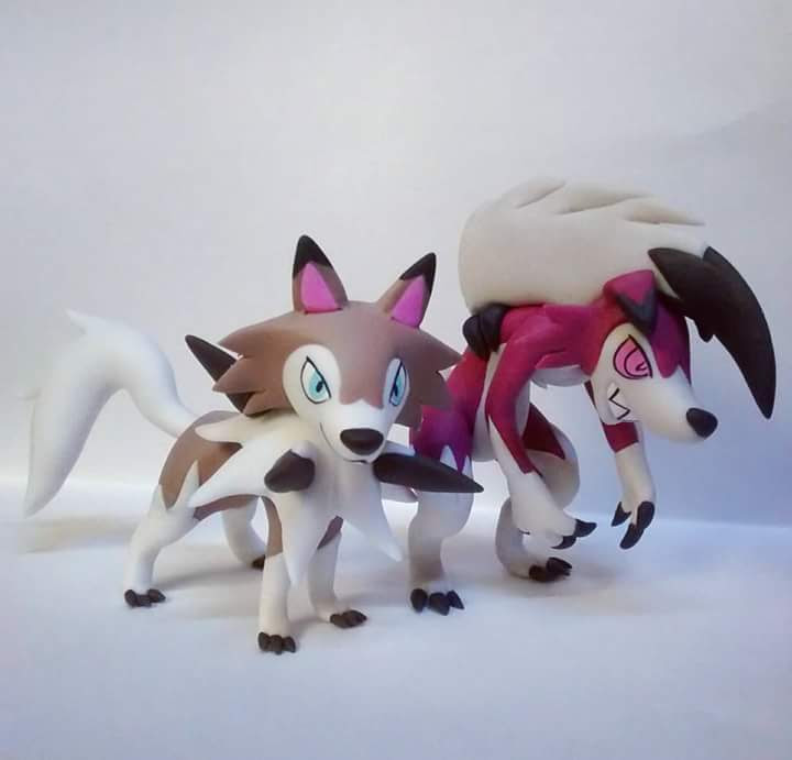 Clay Lycanroc Pokemon Sun Pokemon Moon