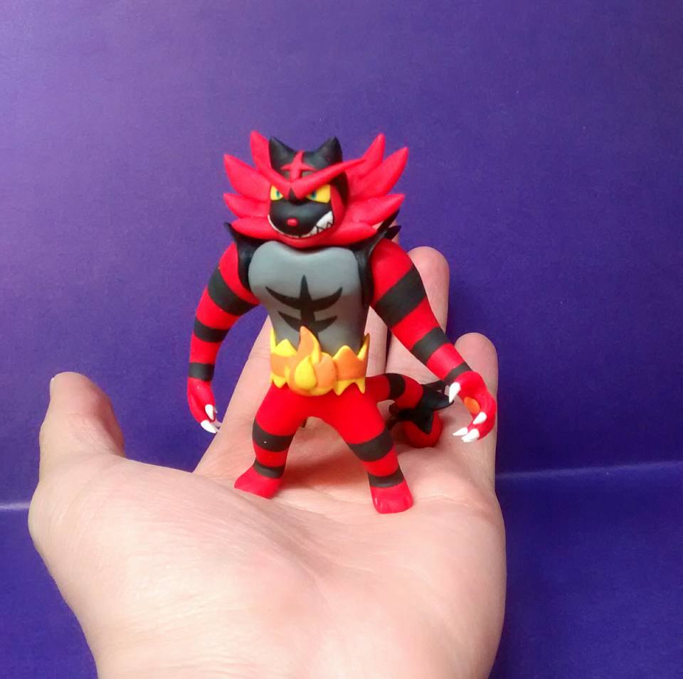 Incineroar Clay Pokemon Sun Pokemon Moon by tatanRG on DeviantArt