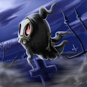 Pokemon Duskull Creepy Halloween