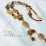 Carnelian and Agate Necklace