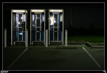 One Phone, Three Booths