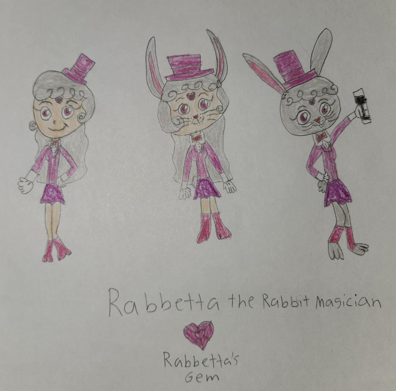 The Rabbit Magic Low Puppeteer OC Rabbetta The Rabbit Magician by Cassyperez04 on DeviantArt