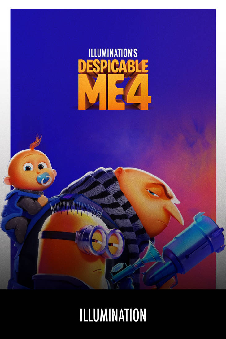 Despicable Me 4 (2024) Poster by ChamikaNLakshan on DeviantArt