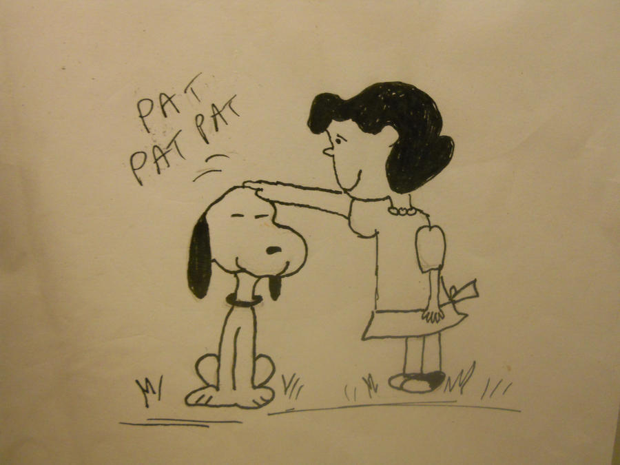 snoopy and lucy