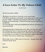 Letter to my unborn child