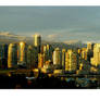 Vancouver winter skyline