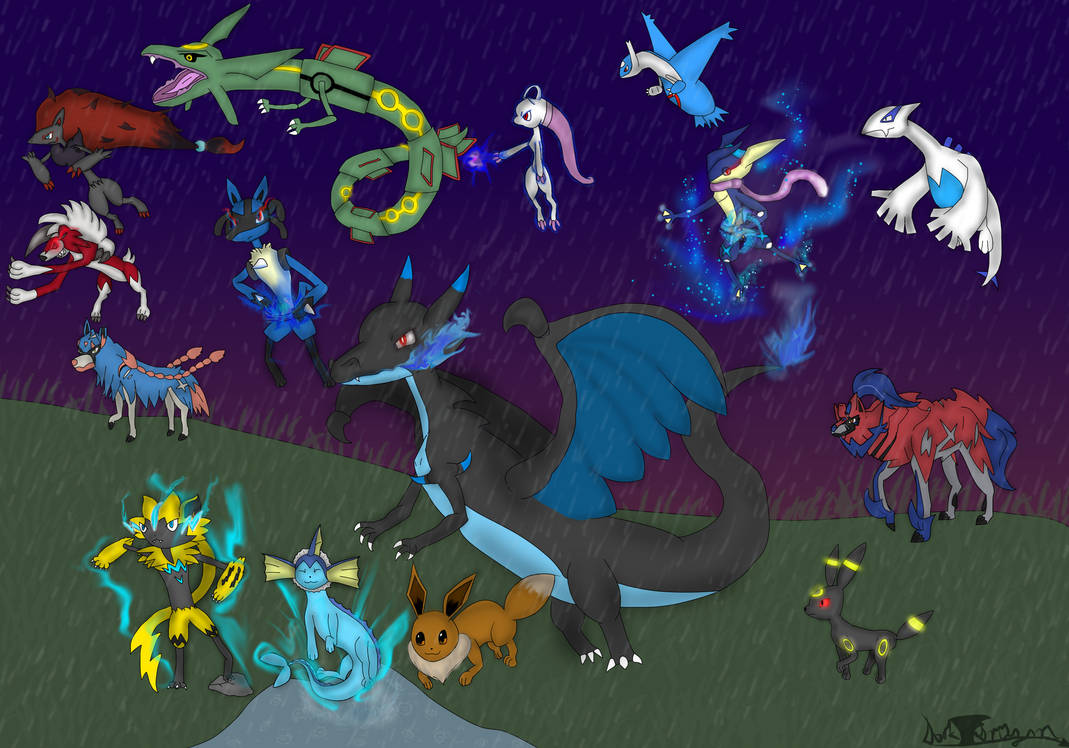 Pokemon Team by MrokDragon on DeviantArt