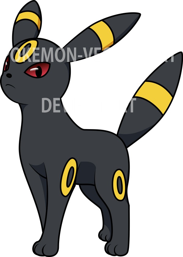 Red Ringed Umbreon Umbreon Vector by Pokemon-Vector-Art on DeviantArt
