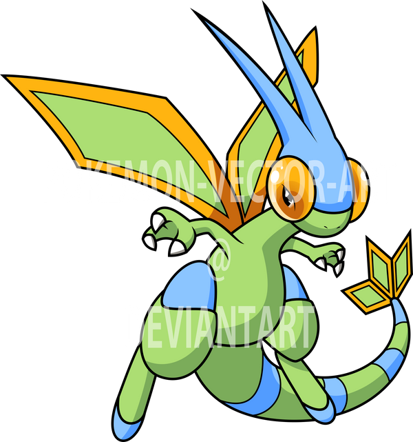 Shiny Flygon Vector by Pokemon-Vector-Art on DeviantArt