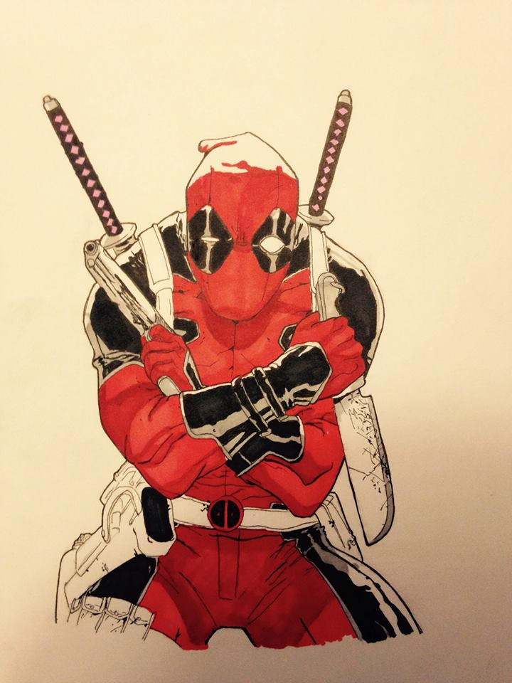 Deadpool Draw part. 3 by ImShaaark on DeviantArt