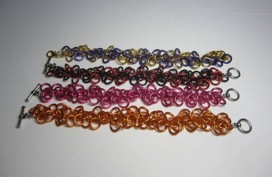 Shaggy Loops Chainmaille Bracelet