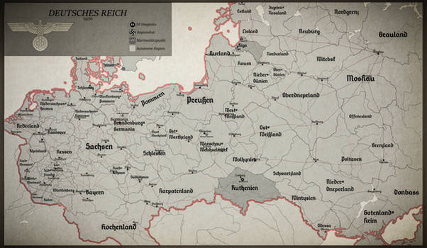 Deutsches Reich 1970: A dark timeline