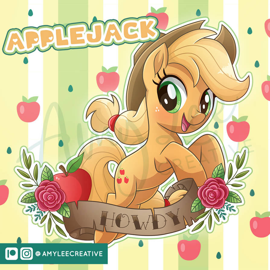 My Little Pony AppleJack By Amyartful On DeviantArt my-little-pony-applejack-by-amyartful-on-deviantart