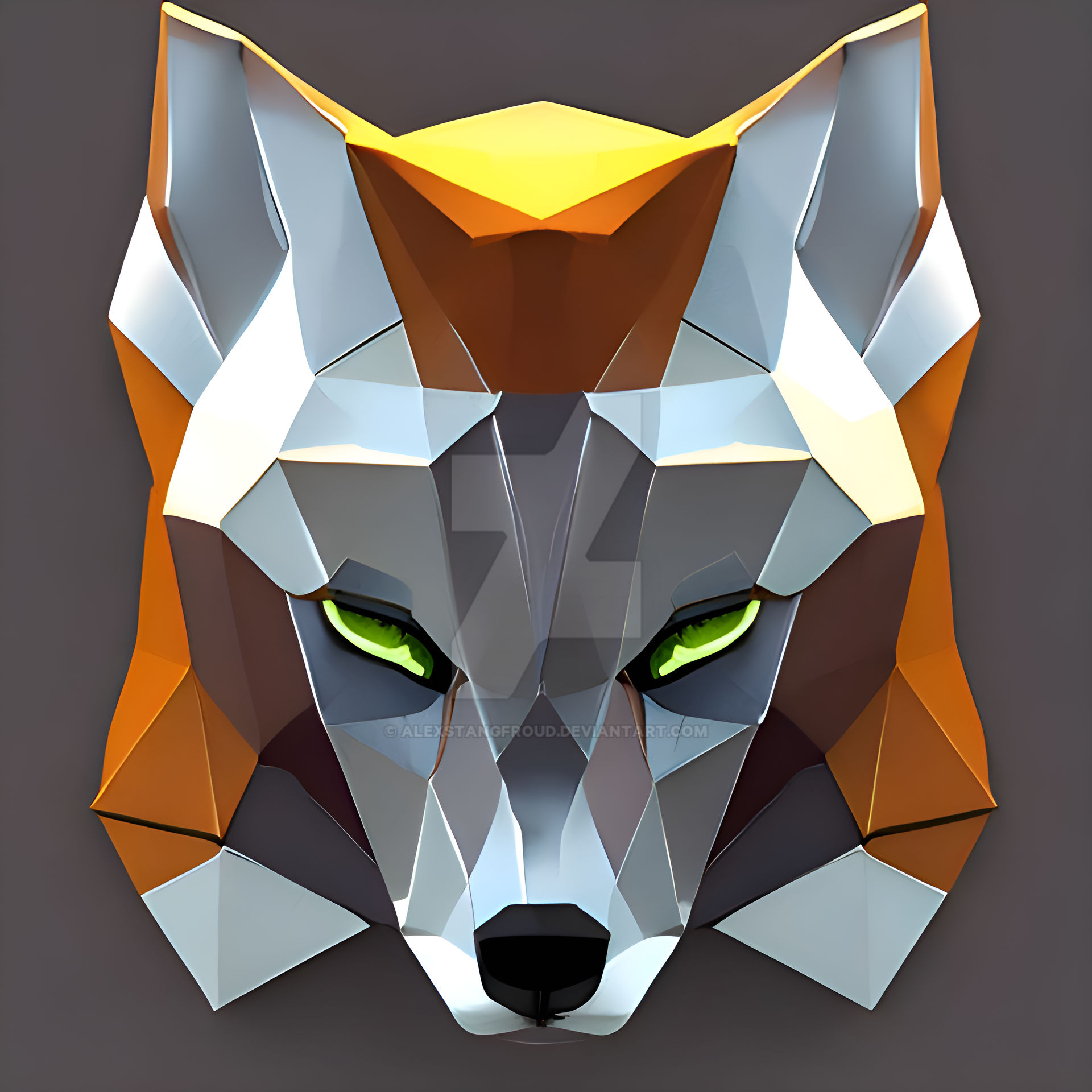 Low Poly Fox by AlexStangfroud on DeviantArt