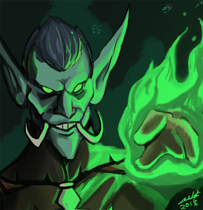 Warlock Randi Zandalari Warlock by SebzB on DeviantArt