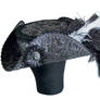 Milanese Brocade Tricorne Side by Larva